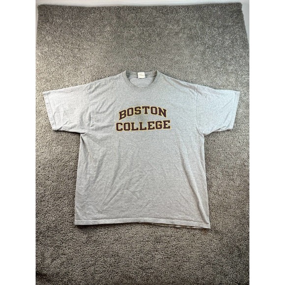 Champion Other - Boston College Shirt Mens XXXL 3XL Gray Red Short Sleeve Casual Champion FLAW